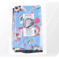 Защита спинки сиденья SKYWAY ПВХ Frontlit Единороги 60х50см S06101026