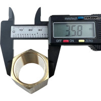 Муфта латунная 1 ВР 10 шт Профитт 9279318