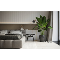 Панель стеновая "Грани" ударопрочная, влагостойкая, под покраску Decor-Dizayn 180x10x2000 мм DD908