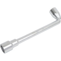 Торцевой ключ CNIC коленчатый 22x22мм L-образный хром 25438