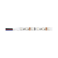 Яркая светодиодная многоцветная лента Wolta 14,4Вт/м, напряжение 12В, RGB, 60 диодов на метр, smd5050, защита IP20, ширина подложки 10 мм, длина 5 м WLS5050-14,4W/RGB/12H60-01