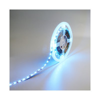 Яркая светодиодная многоцветная лента Wolta 14,4Вт/м, напряжение 24В, RGB, 60 диодов на метр, защита IP65, ширина подложки 10 мм, длина 5 м WLS5050-14,4W/RGB/24S60-01