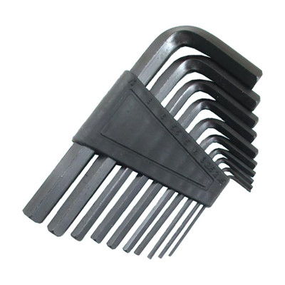 Набор ключей CNIC шестигранных из 10шт 1,5;2;2,5;3;4;5;5,5;6;8;10мм на пласт. клипсе СrV 2144 48775