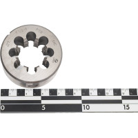 Плашка CNIC дюймовая 1 1/2"- 6BSW 55гр 9ХС 6 ниток/дюйм, dнар. 75мм резьба Уитворта 55866