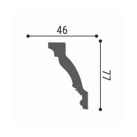 Потолочный плинтус Де-Багет Декор ДП 30/90 00-00001088