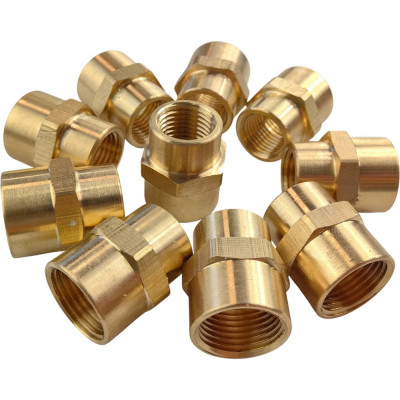 Муфта переходная пневмо (10 шт; 3/8"ВР - 1/4"ВР) Профитт 9275969