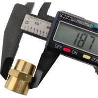 Муфта переходная пневмо (10 шт; 3/8"ВР - 1/4"ВР) Профитт 9275969