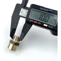 Переходник пневмо (10 шт; 1/8"НР - 1/4"ВР) Профитт 9276102