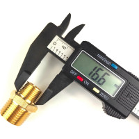 Ниппель латунный переходной пневмо (10 шт; 1/2"НР - 3/8"НР) Профитт 9276294