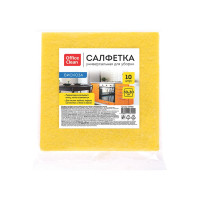Салфетки для уборки набор 10. OfficeClean, вискоза, 30х30см, цвет ткани ассорти 287980