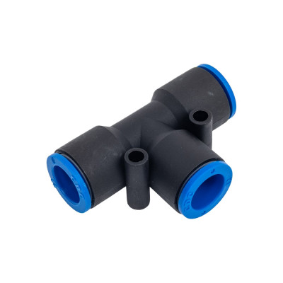 Фитинг Т-образный пластиковый 12 мм CDC Pneumatics PUT 12N
