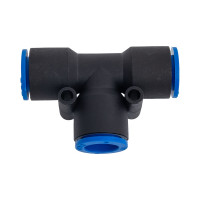 Фитинг Т-образный пластиковый 12 мм CDC Pneumatics PUT 12N