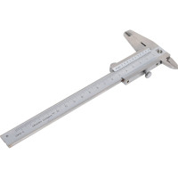 Штангенциркуль CNIC 0 - 125 ШЦ-I 0,05 моноблок с глубиномером Шан 140-515S нерж. сталь 53764