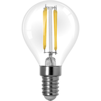 Лампа светодиодная E14 "Филамент" G45-6 Вт-230 В-4000 К TDM ELECTRIC SQ0340-0278