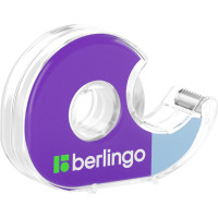Набор клейкой ленты Berlingo, 12 шт., 19мм х 33м, прозрачная, в пластиковом диспенсере FSk_19331