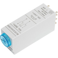 Миниатюрное съемное реле времени Finder функц: Ai, Di, gi, sW; 2 CO конт. 10а 240 В 850282400000