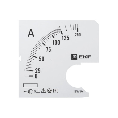 Шкала сменная для A721 EKF PROxima s-a721-125
