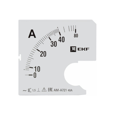 Шкала сменная для A721 EKF PROxima s-a721-40