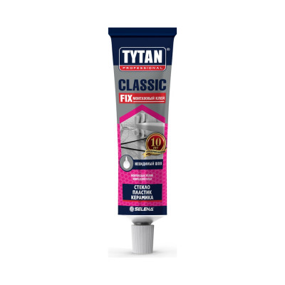 Монтажный каучуковый клей Tytan PROFESSIONAL CLASSIC FIX 72955