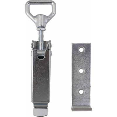 Замок для ящика VORMANN с регулирующим винтом, с прямой ответной частью 153/170х47 мм, оцинкованный 01207000/8030