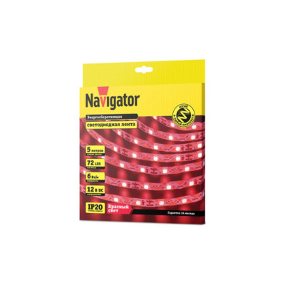 Светодиодная лента Navigator NLS-2835RST72-6-IP20-12V 14472