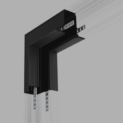 Угловой внутренний коннектор для встраиваемого шинопровода Elektrostandard Slim Magnetic 85093 a057208