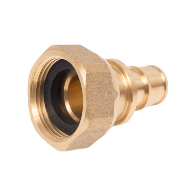 One Plus Муфта с накидной гайкой ?16x3/4 OP для труб из сшитого полиэтилена Pex qe 3504023150