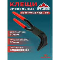 Шовные клещи STUBAI 90 градусов, обычное соединение, 60 мм 282251
