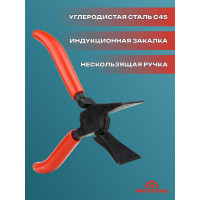 Кровельные плоскогубцы STUBAI, прямые, ширина губок 24 мм, длина 185 мм 282901