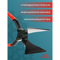 Кровельные прямые клещи STUBAI ,шовные, длина 270 мм, ширина 60 мм, обычное соединение 282051