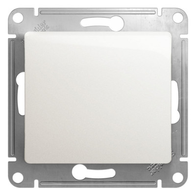 Переключатель Systeme Electric Glossa Перламутр 1-клавишный, сх.6, 10АХ SE GSL000661