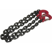 Крепежная цепь c крюками ТРАСТ 8 мм, 2 м 4687202103423