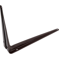 Кронштейн жестяной VORMANN 200x250x40 мм, цвет: коричневый лак, 00150 200 LB