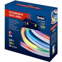 Светодиодная лента Uniel 10M/RGB/1.5M IP67 RRP100C01 ULS-N22 UL-00006688