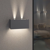 Садово-парковый светильник Elektrostandard 35137 W WINNER DOUBLE LED серый a057135