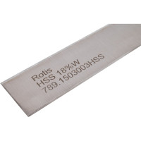 Нож строгальный (150x30x3 мм; HSS 18% W качество) ROTIS 789.1503003HSS