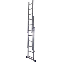 Лестница трёхсекционная STAIRS универсальная 6 ступеней AL306