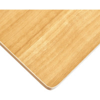 Письменный стол BRADEX Frame с полками, 100x45x110 см, светлое дерево, белый FR 0691