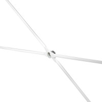 Письменный стол BRADEX Frame с полками, 100x45x110 см, светлое дерево, белый FR 0691