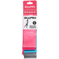Набор фитнес резинок SILAPRO 5 шт., 60x5 см 093-008