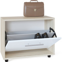 Тумба СОКОЛ дуб сонома/белый ТП-1 ШОТП1Сб