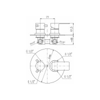 Смеситель RavSlezak VT486KCMATZ