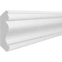 Потолочный карниз Stenopol 50х50х2000 мм под покраску C7155