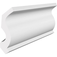 Потолочный карниз Stenopol 55х52х2000 мм под покраску C7108