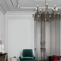 Молдинг Stenopol 31х10х2000 мм под покраску C7116