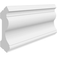Потолочный карниз Stenopol 43х43х2000 мм под покраску C7110