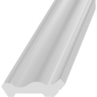 Потолочный карниз Stenopol 43х43х2000 мм под покраску C7110