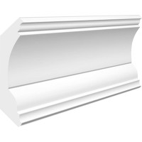 Потолочный карниз Stenopol 69х69х2000 мм под покраску C7100