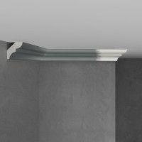 Потолочный карниз Stenopol 28х26х2000 мм под покраску C708