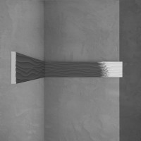 Молдинг с рисунком Stenopol 60х8х2000 мм под покраску C7043